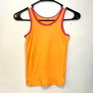 orange & hot pink baby tank🌺🌺